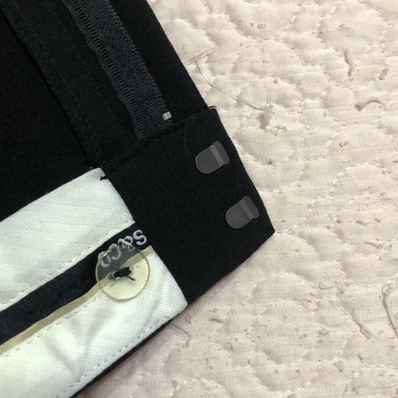 NWT 10 short black suiting slacks - Picture 5 of 8